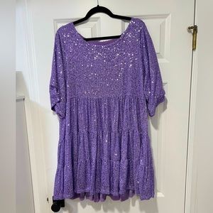 Amazing Lace Sequin Dress